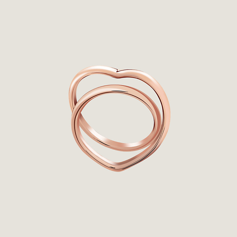 Vertige Cœur ring, medium model | Hermès Finland